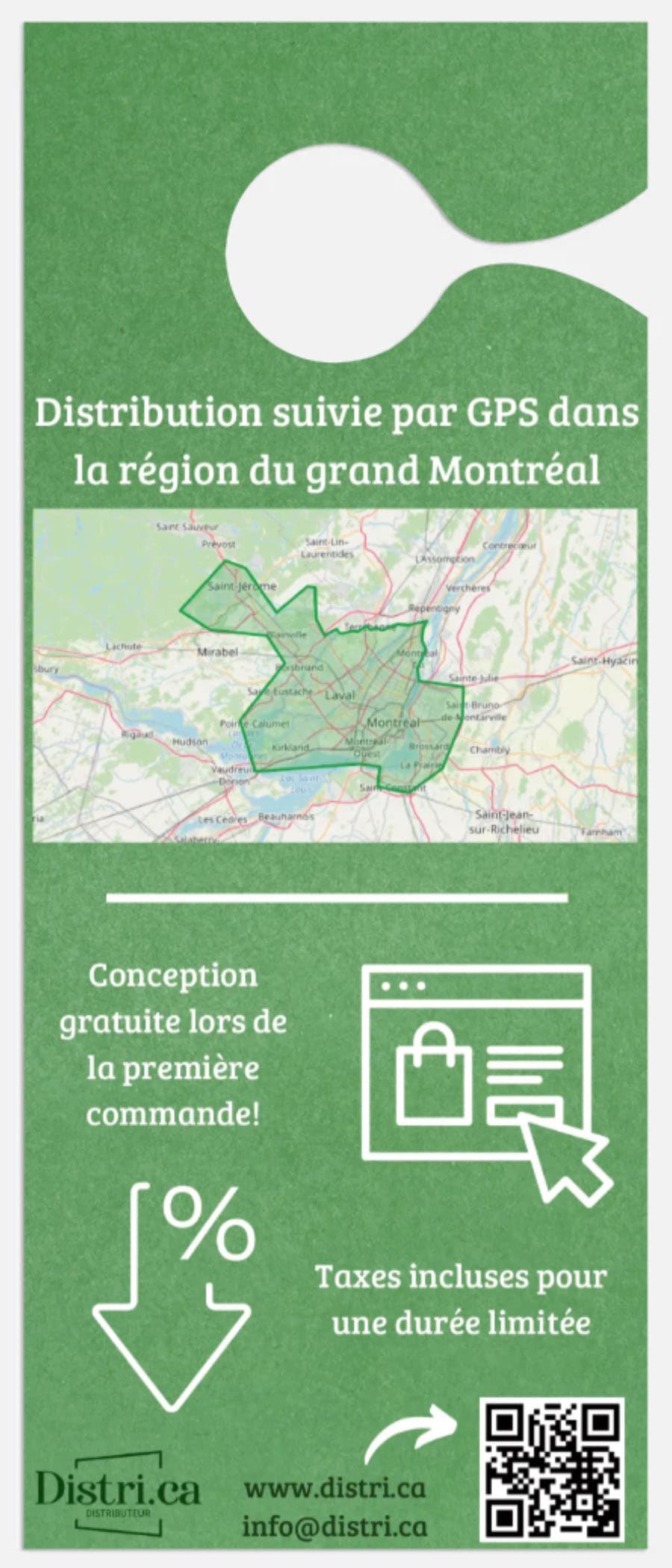 Complete door-to-door marketing solution in Montreal