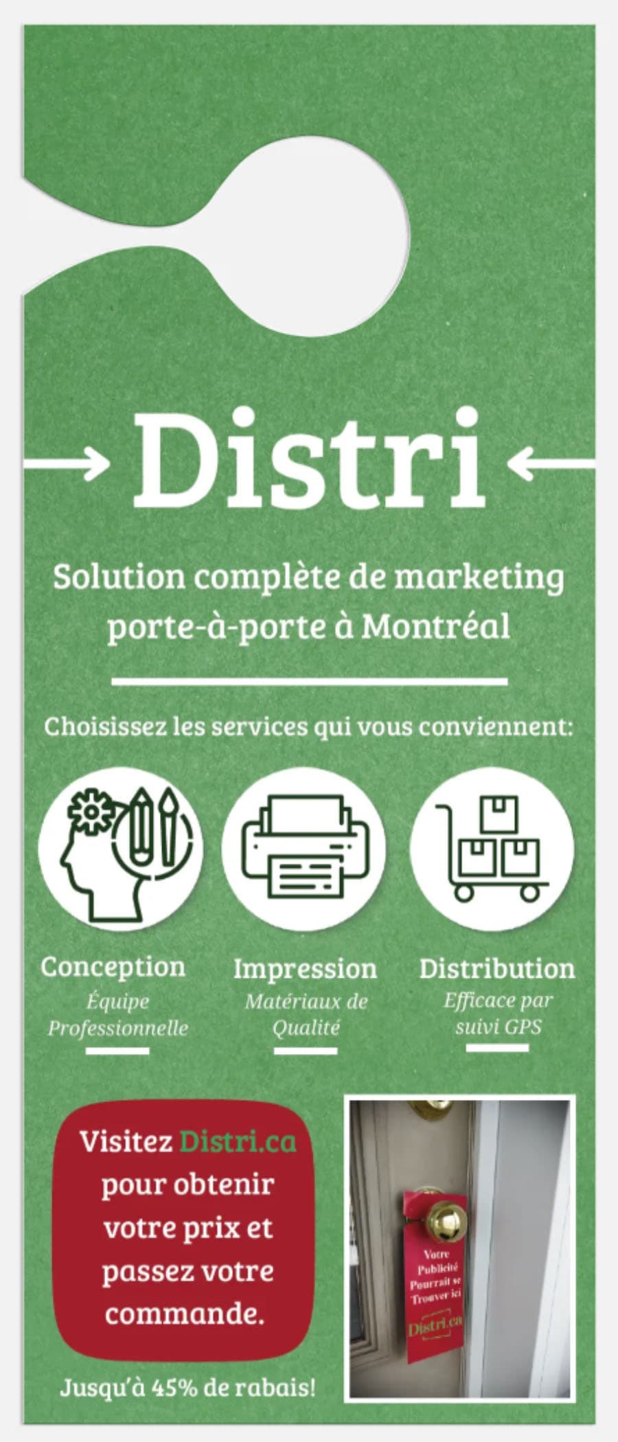 GPS tracked distribution in Greater Montreal region